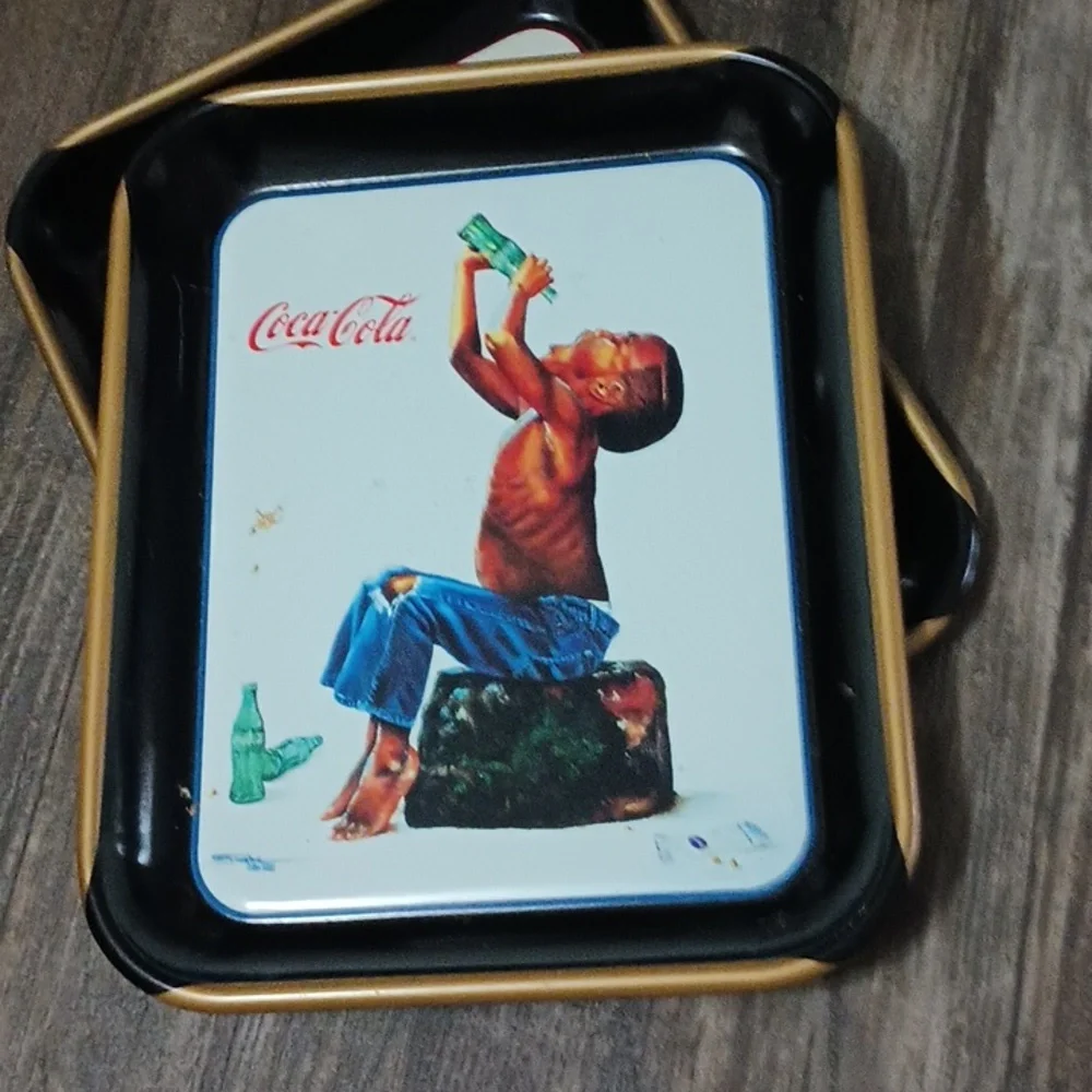Vintage Coca-Cola Serving Tray titled 